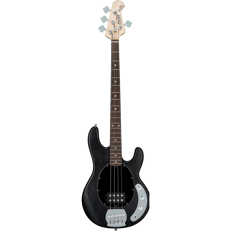 Sterling by Music Man StingRay RAY4 elbas, Transparent Black Satin