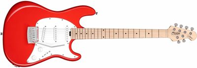 Sterling by Music Man Cutlass CT30SSS elgitarr, Fiesta Red