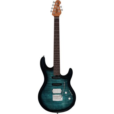 Sterling by Music Man LK100HSS Luke elgitarr, Yucatan Blue