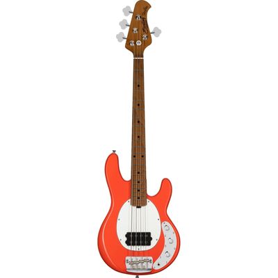 Sterling by Music Man StingRay Short Scale RAYSS4 elbas, Fiesta Red