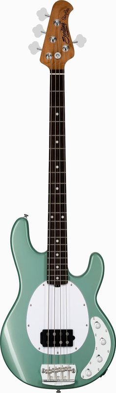 Sterling by Music Man StingRay RAY34 elbas, Dorado Green