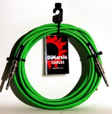 DiMarzio Telekabel EP1710SS, 3 m, rak/rak, grön