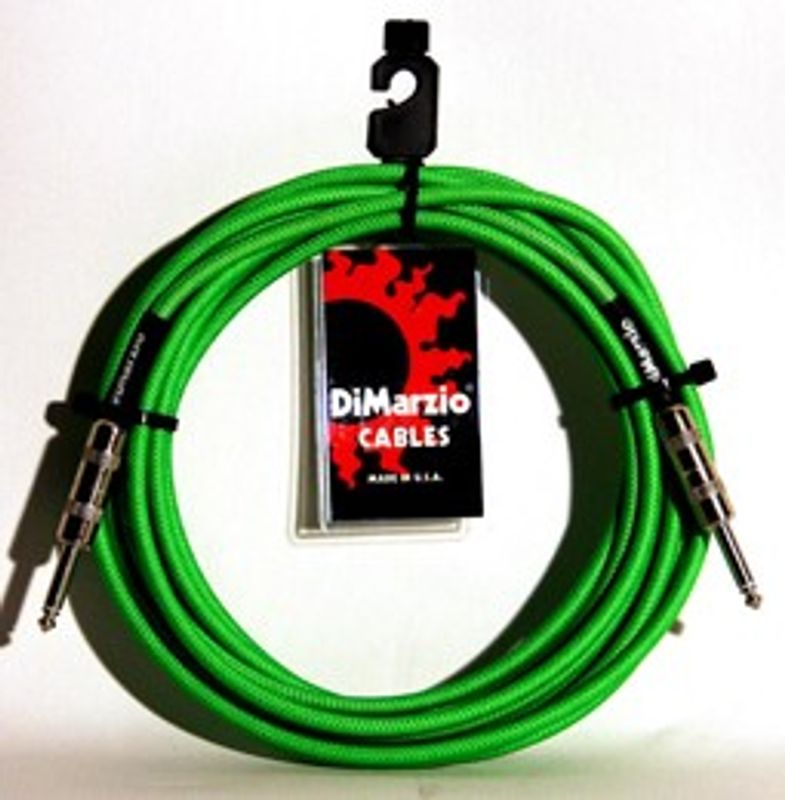 DiMarzio Telekabel EP1710SS, 3 m, rak/rak, grön