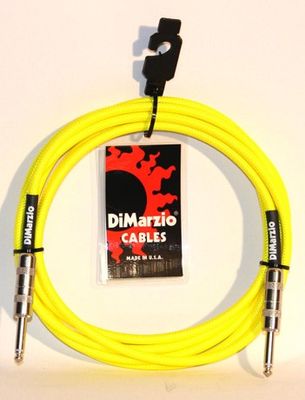 DiMarzio Telekabel EP1710SS, 3 m, rak/rak, gul