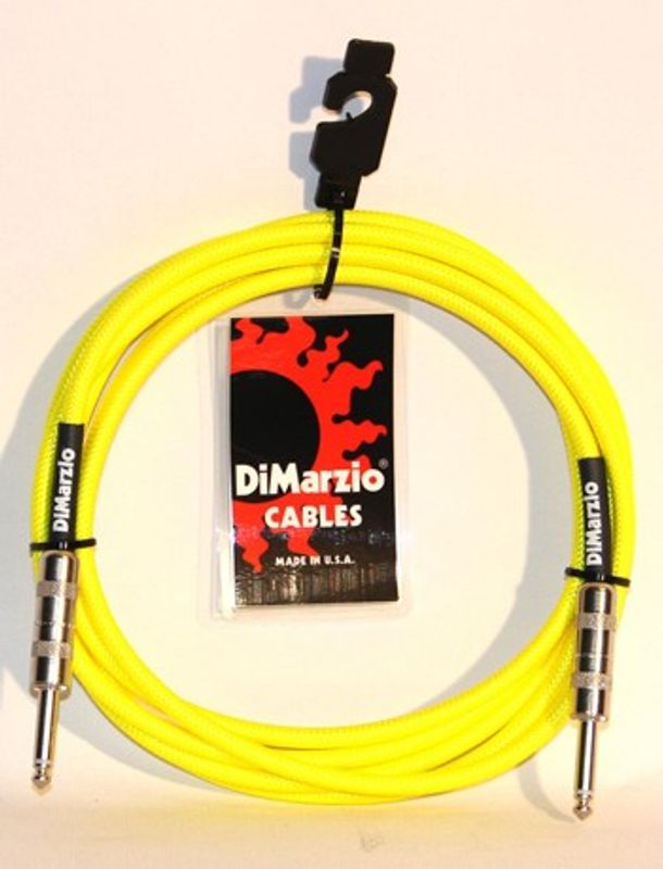DiMarzio Telekabel EP1710SS, 3 m, rak/rak, gul