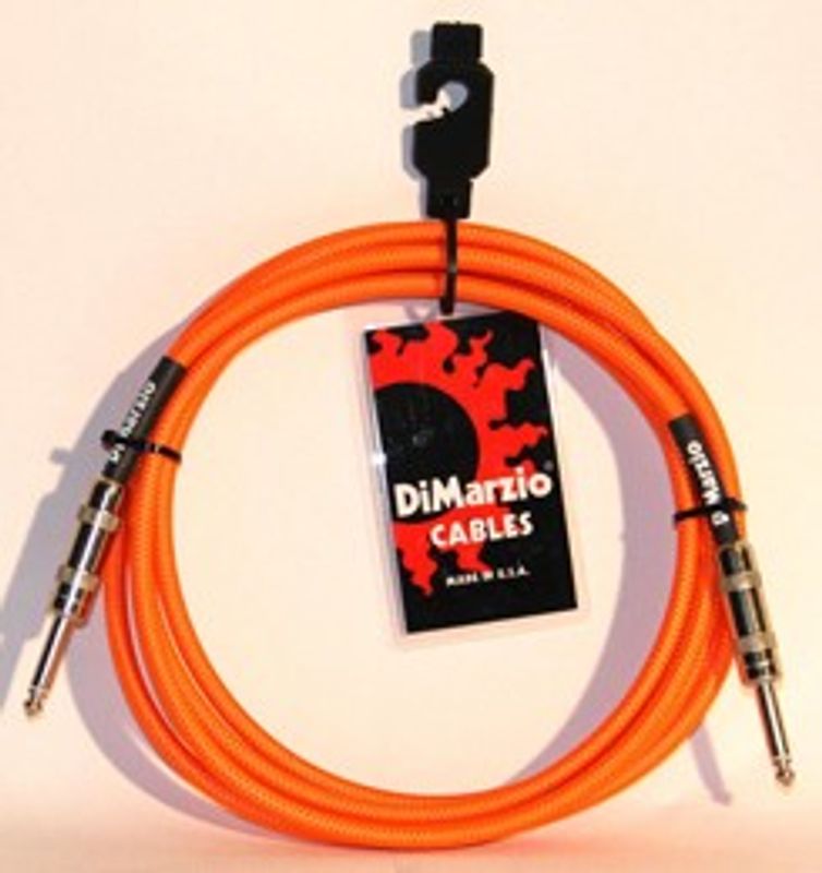 DiMarzio Telekabel EP1710SS, 3 m, rak/rak, orange