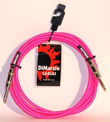 DiMarzio Telekabel EP1710SS, 3 m, rak/rak, rosa
