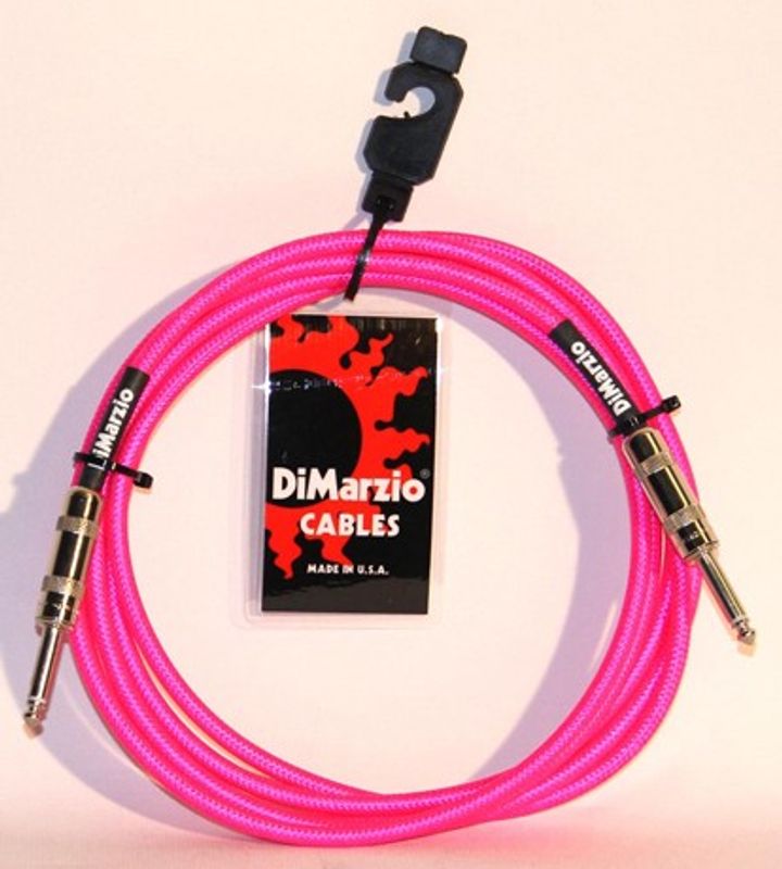 DiMarzio Telekabel EP1710SS, 3 m, rak/rak, rosa