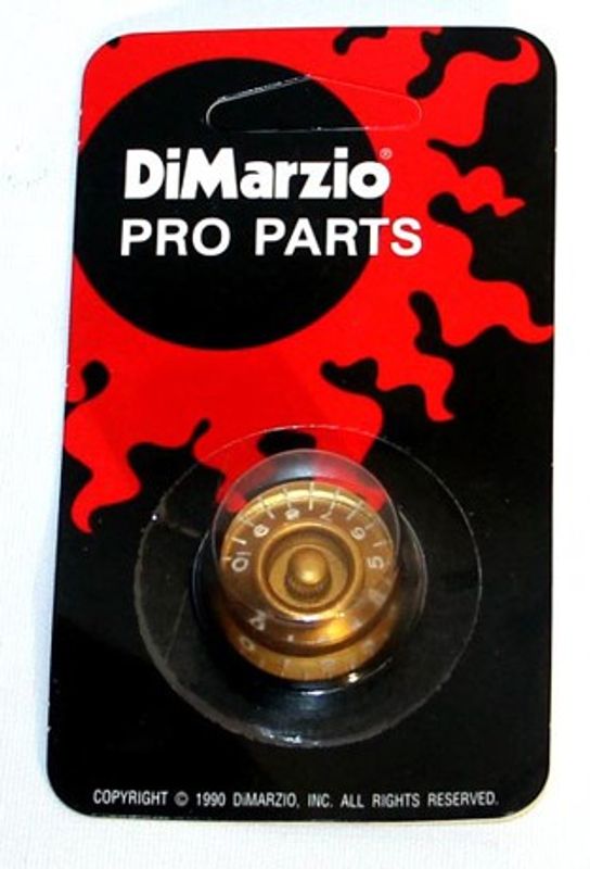 DiMarzio Speed Knob DM2100G, guld