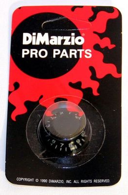 DiMarzio Bell Knob DM2101BK, svart
