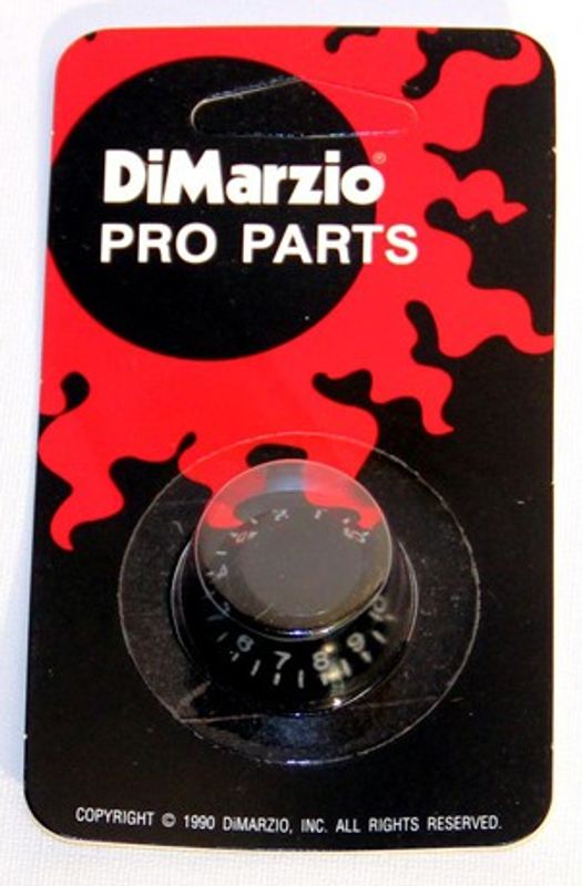 DiMarzio Bell Knob DM2101BK, svart