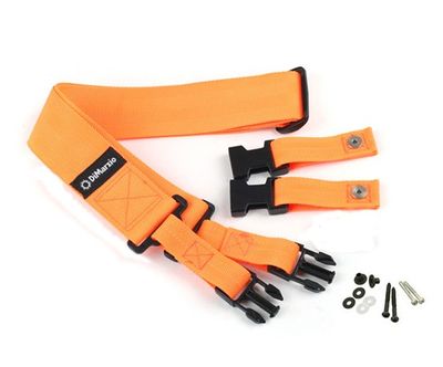 DiMarzio ClipLock axelband nylon DD2200OR, orange