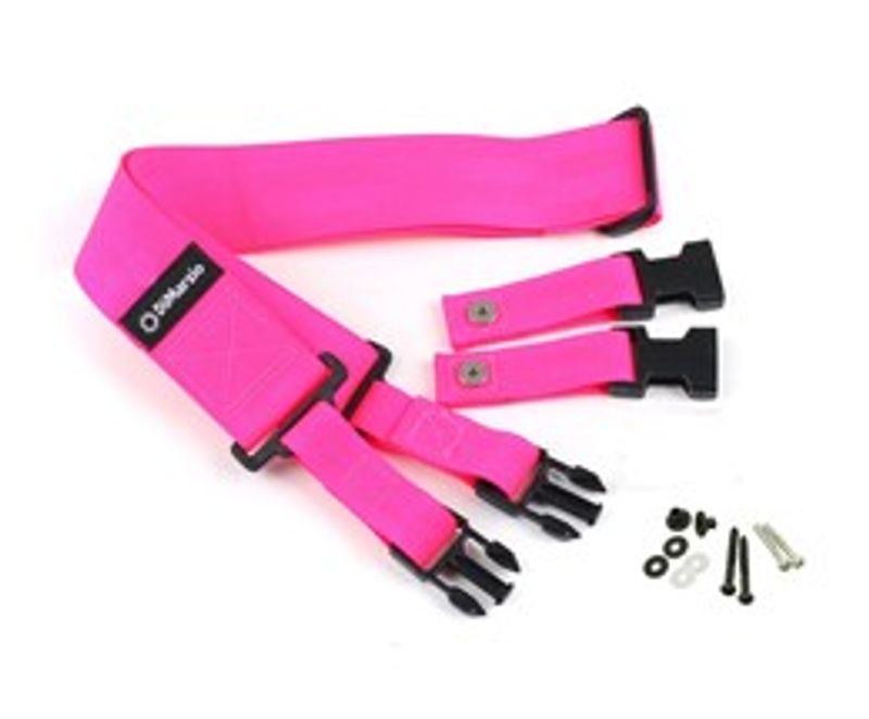 DiMarzio ClipLock axelband nylon DD2200PK, rosa