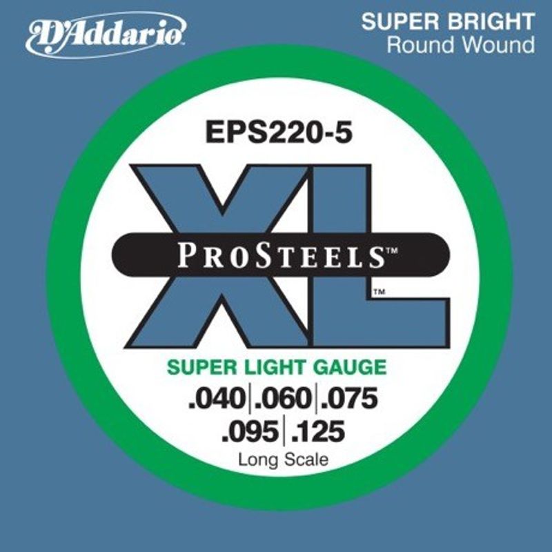 D'Addario Bas Pro 040-125 EPS220-5