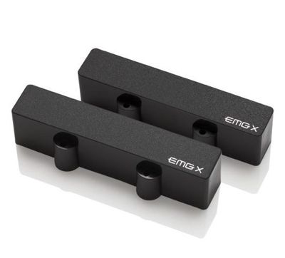 EMG EMG JX Set aktivt basmickset, svart