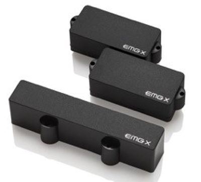 EMG EMG PJX Set aktivt basmickset, svart