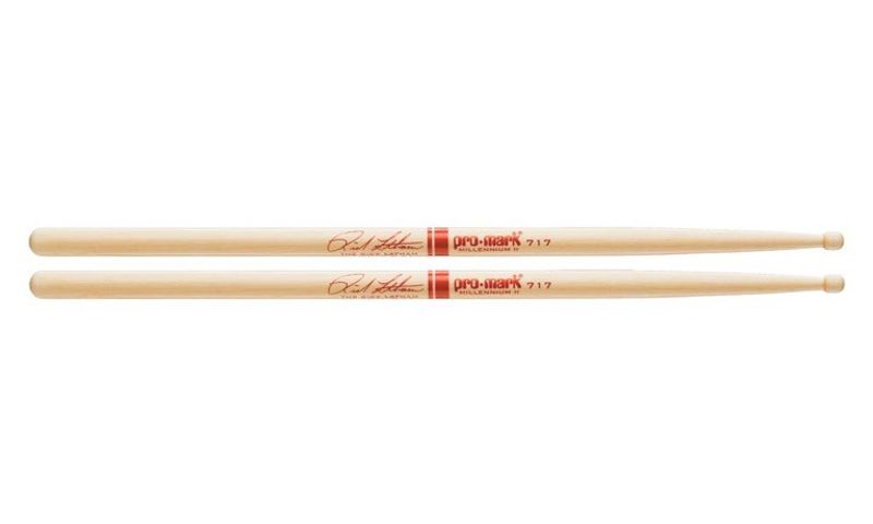 Promark TX717W trumstockar Rick Latham 717 Signature, hickory, barrel-spets
