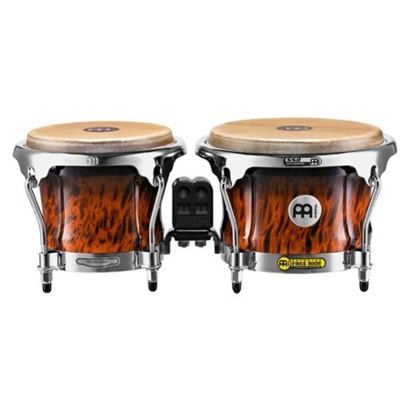 Meinl FWB400BB Free Ride Bongo 7"+8,5" Brown Burl