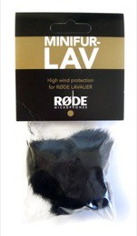 Röde MINIFUR-LAV vindpäls 3st
