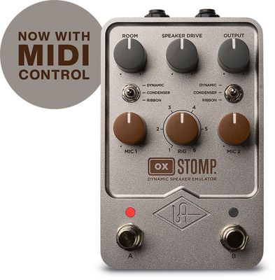 UAFX OX Stomp Dynamic Speaker Emulator