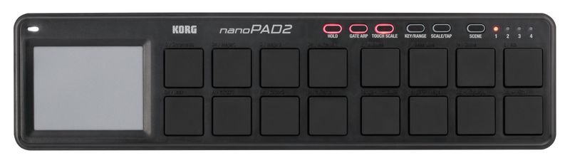 Korg KORGnanoPAD2-BK USB Pad Controller
