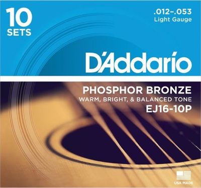 D'Addario Propack EJ16-10P