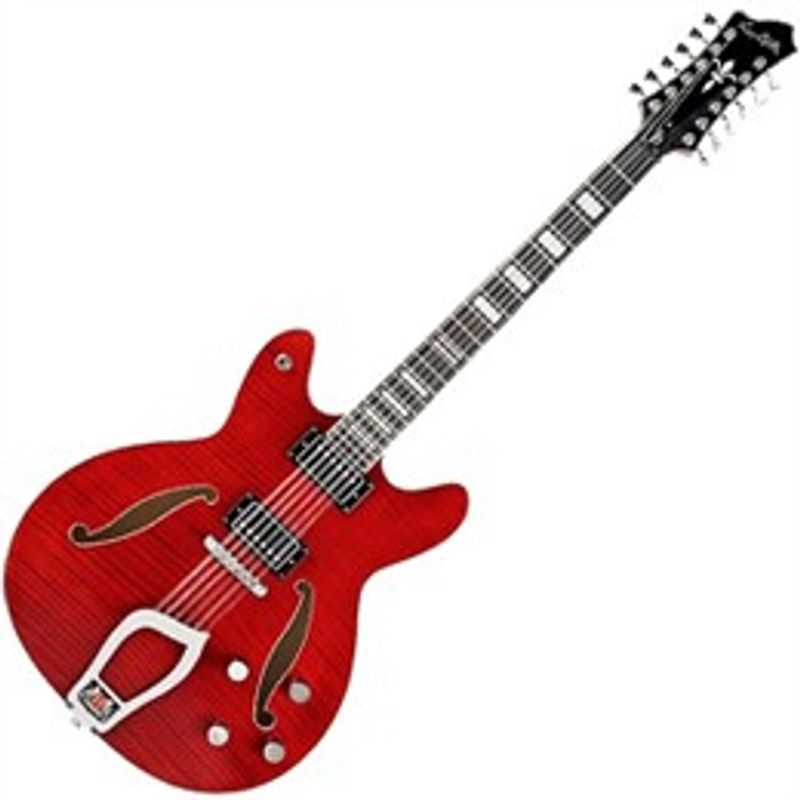 Hagström Viking Deluxe 12-strängad Wild cherry