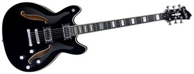 Hagström Viking Deluxe Baritone Svart