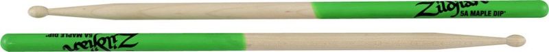 Zildjian Z5AMDG 5A Green Dip Maple trumstockar, träspets
