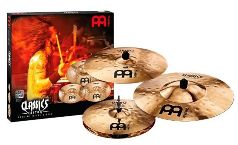 Meinl CC-EM480 Classics Custom Extreme Cymbal-set Extreme 14-18-20