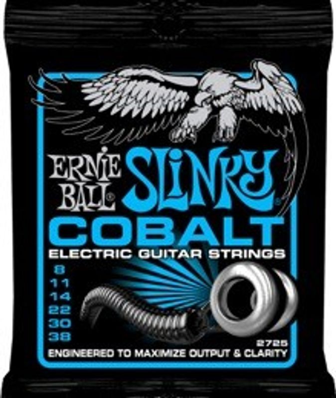 Ernie Ball 2725 Cobalt Extra Slinky elgitarrsträngar
