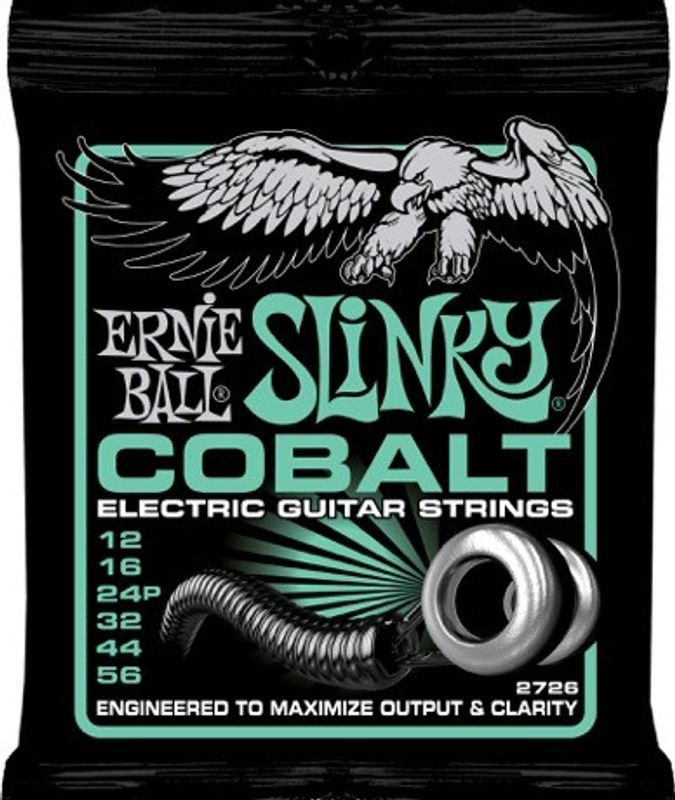 Ernie Ball 2726 Cobalt Not Even Slinky elgitarrsträngar 012–056