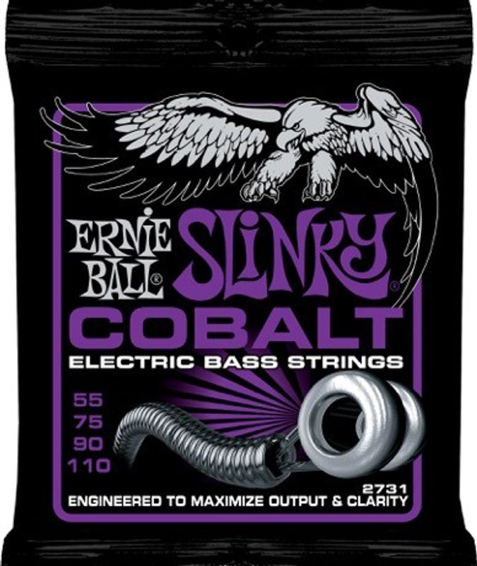 Ernie Ball 2731 Cobalt Bass Power Slinky elbassträngar