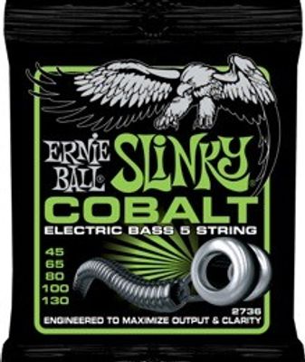 Ernie Ball 2736 Cobalt 5-String Bass Slinky elbassträngar