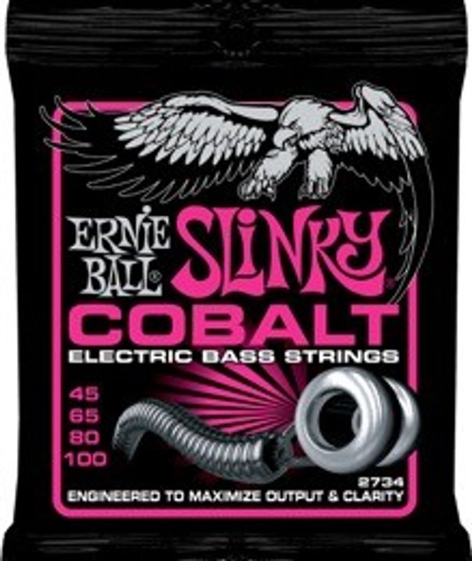 Ernie Ball 2734 Cobalt Bass Super Slinkky elbassträngar