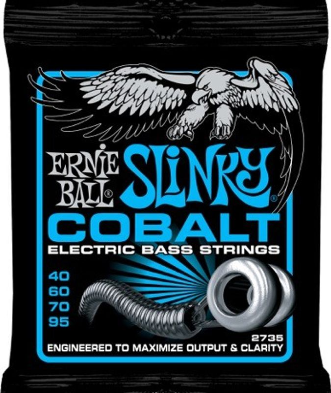 Ernie Ball 2735 Cobalt Bass Extra Slinky elbassträngar