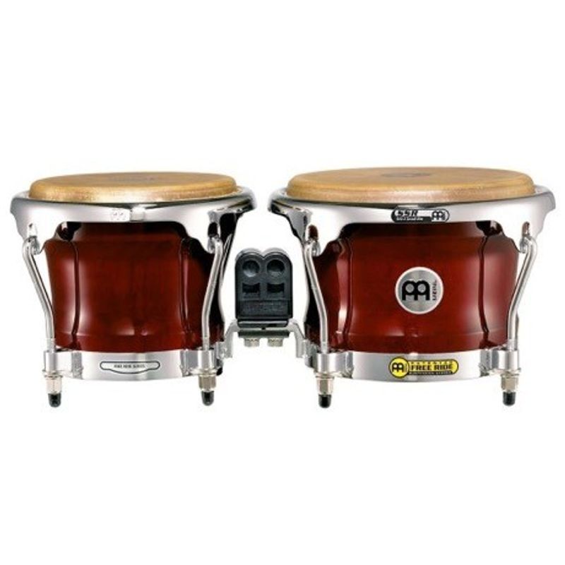 Meinl FWB400CR Free Ride Bongo, 7"+8,5" Cherry Red