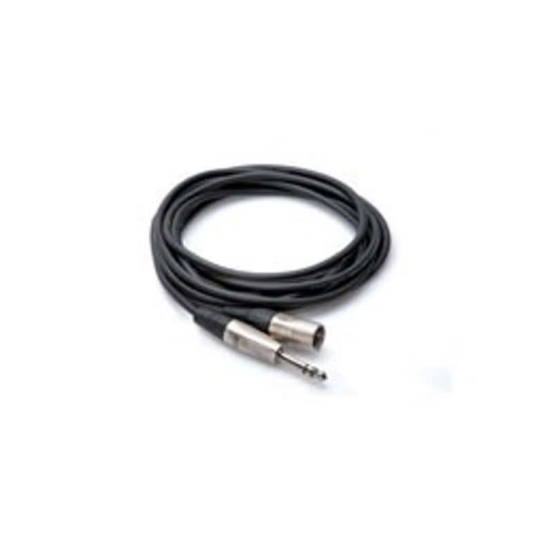 Hosa HSX-020 balanserad kabel Pro (REAN), 6,3 mm stereotele – XLR hane, 6 m