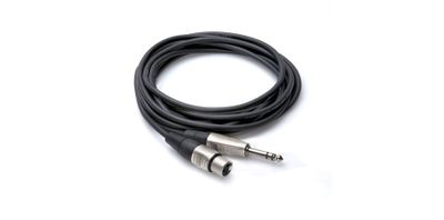Hosa HXS-003 balanserad kabel Pro (REAN), XLR hona – 6,3 mm stereotele, 0,9 m