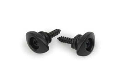 D'Addario PWEEP102 Elliptic Metal Endpin (2) Black