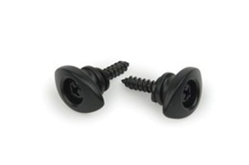 D'Addario PWEEP102 Elliptic Metal Endpin (2) Black