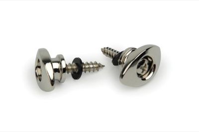 D'Addario PWEEP202 Elliptic Metal Endpin (2) Chrome