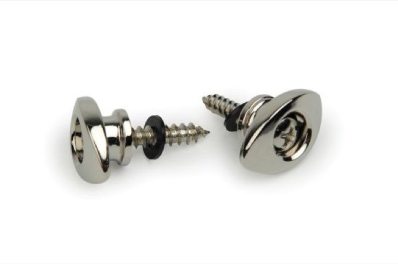 D'Addario PWEEP202 Elliptic Metal Endpin (2) Chrome