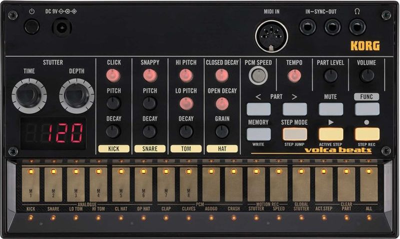 Korg Volca BEATS Analog Rhythm Machine