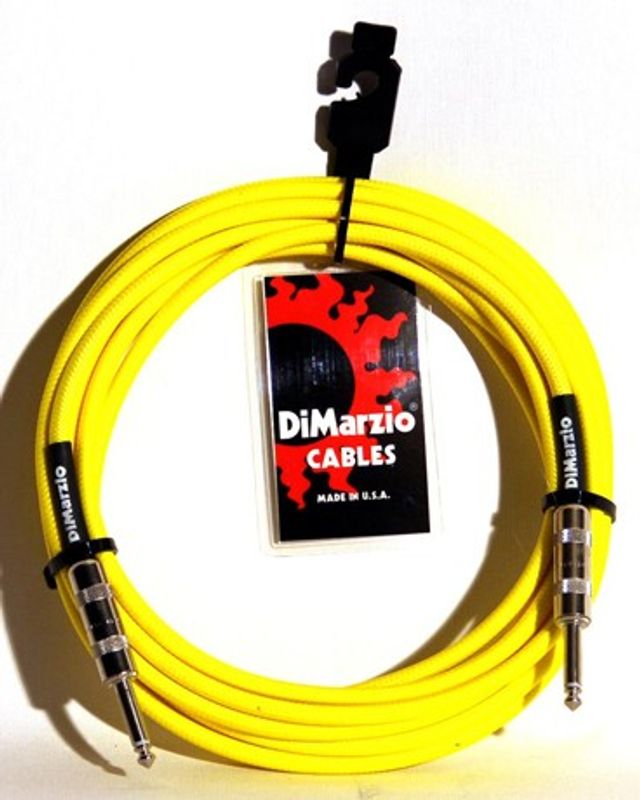 DiMarzio Telekabel EP1718SS, 5,5 m, rak/rak, gul