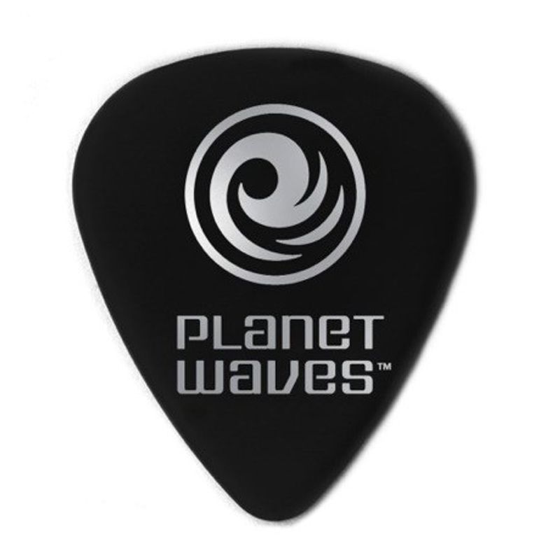 D'Addario 1CBK2-25 Plektrum Black Celluloid Light (25-pack)
