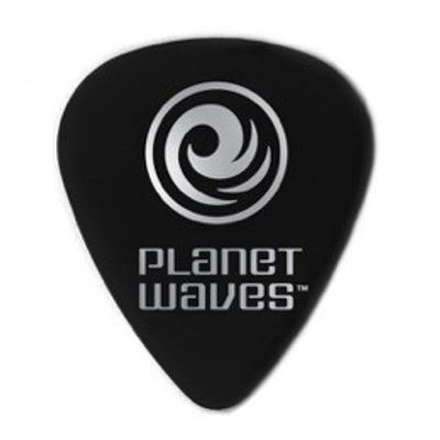 D'Addario 1CBK6-25 Plektrum Black Celluloid Heavy (25-pack)