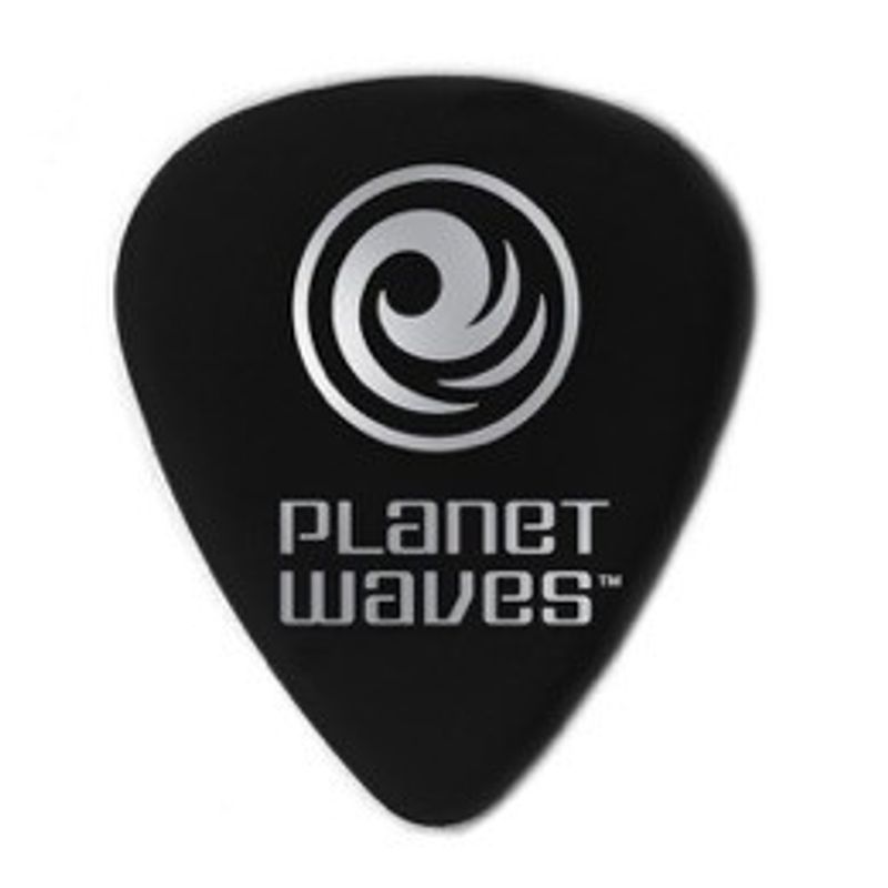 D'Addario 1CBK6-25 Plektrum Black Celluloid Heavy (25-pack)