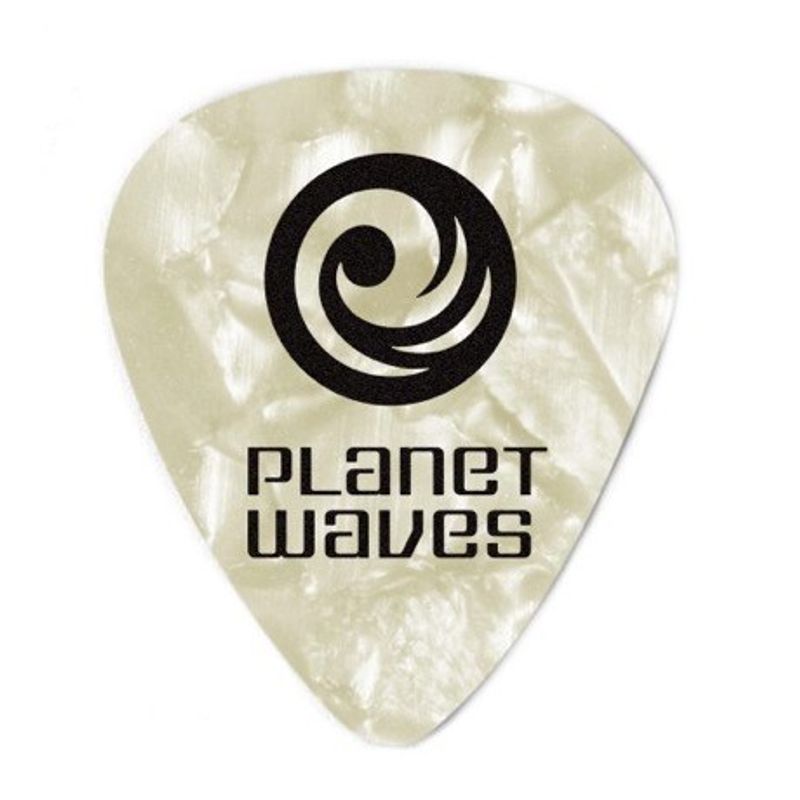 D'Addario 1CWP2-25 Plektrum White Pearl Light (25-pack)