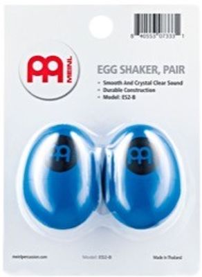 Meinl ES2-B Ägg Maracas (2), Blue